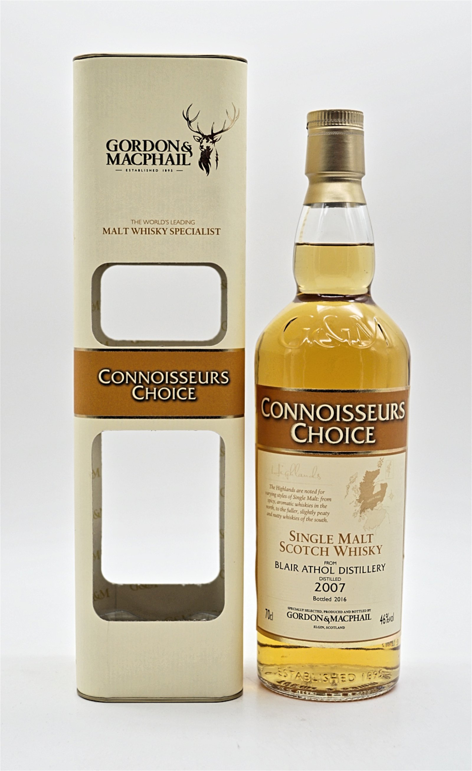 Gordon & Macphail Connoisseurs Choice Blair Athol Distillery 2007/2016 Single Malt Scotch Whisky