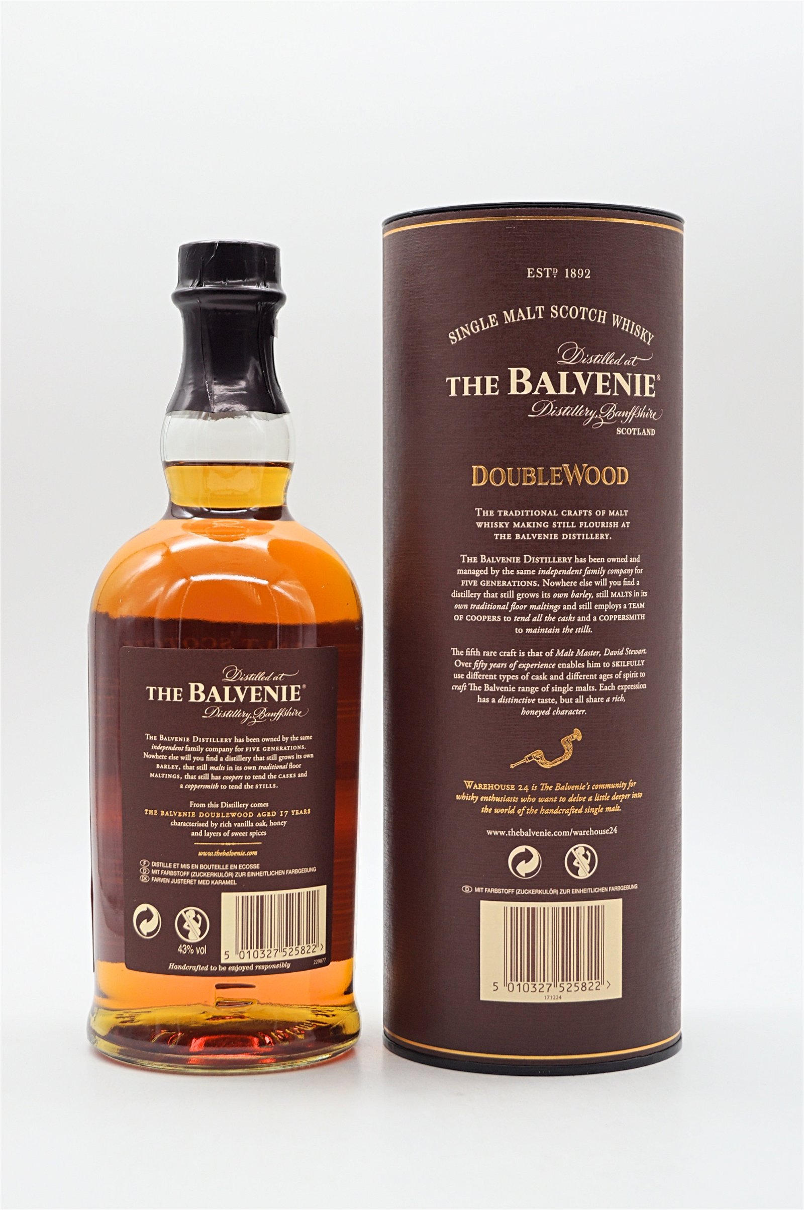 The Balvenie 17 Jahre Double Wood Single Malt Scotch