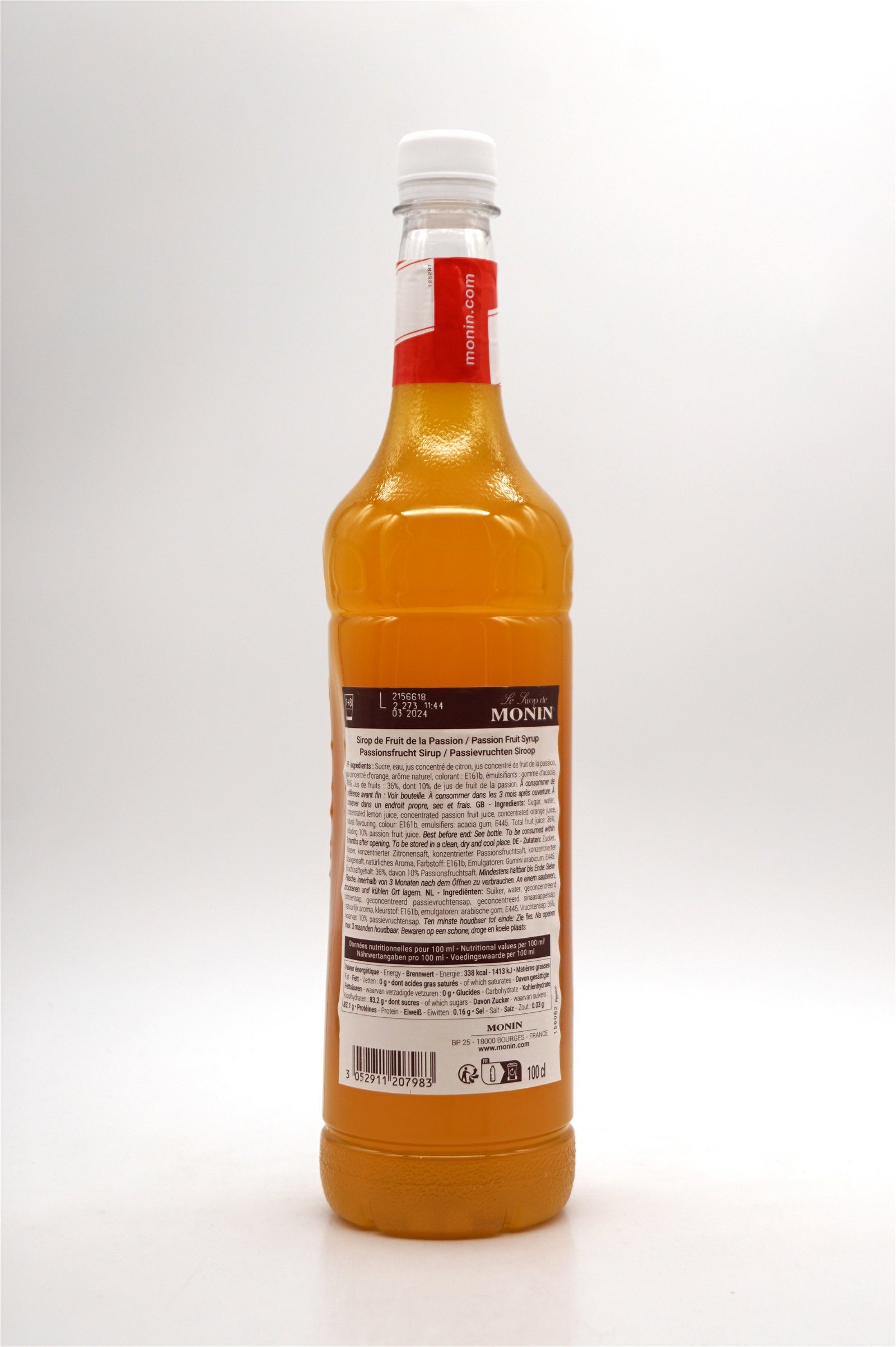 Maracuja Sirup 1 Liter (PET-Flasche)