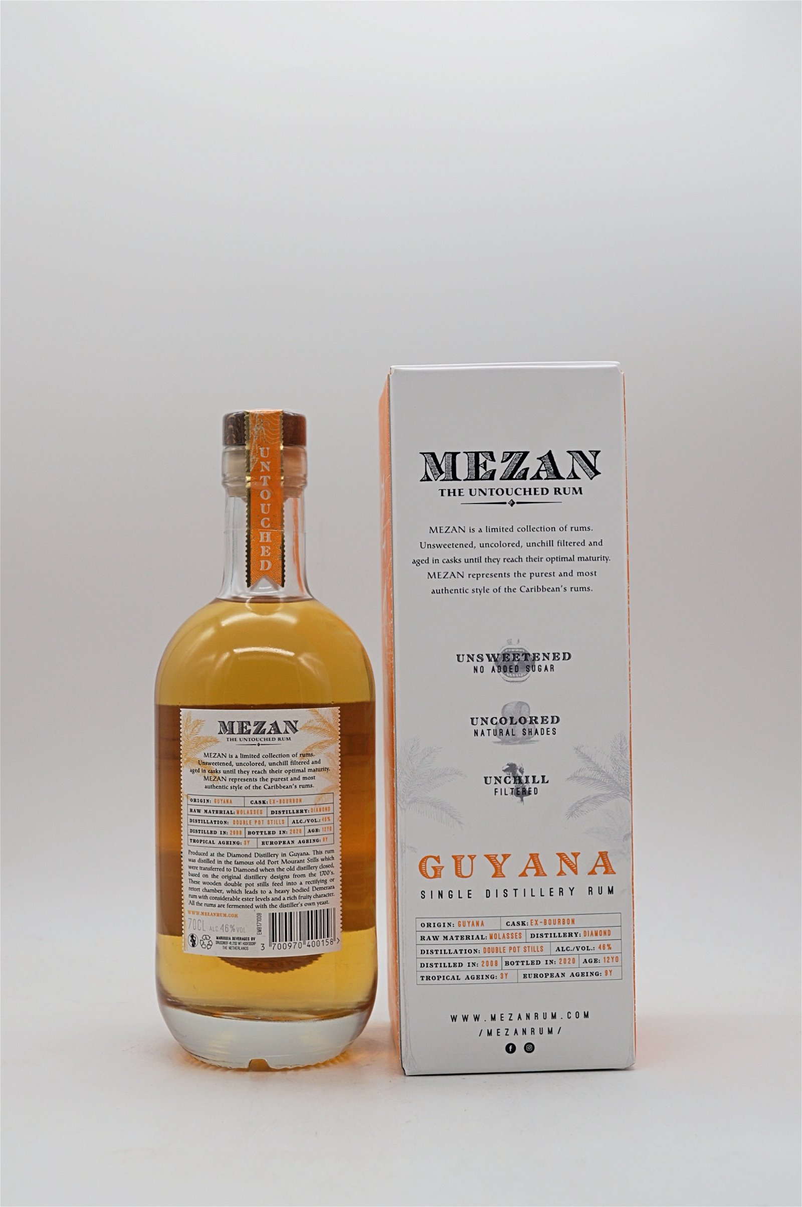 Mezan Guyana 2008 Single Distillery Rum