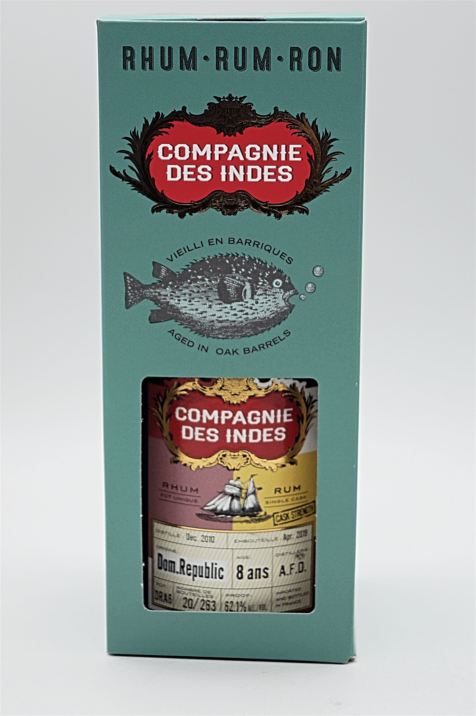 Compagnie des Indes Dom. Republic 8 Jahre Rum