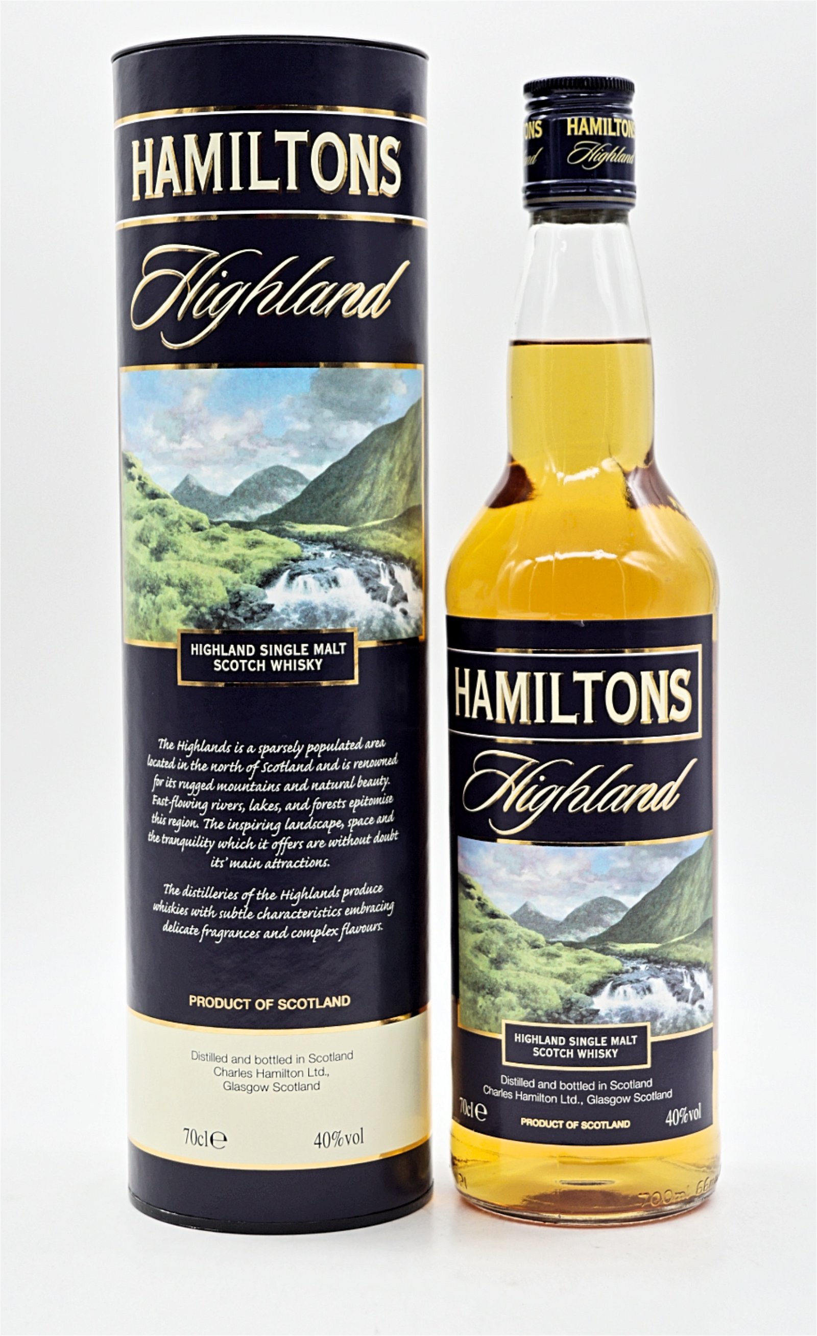Hamiltons Highland Single Malt Scotch Whisky