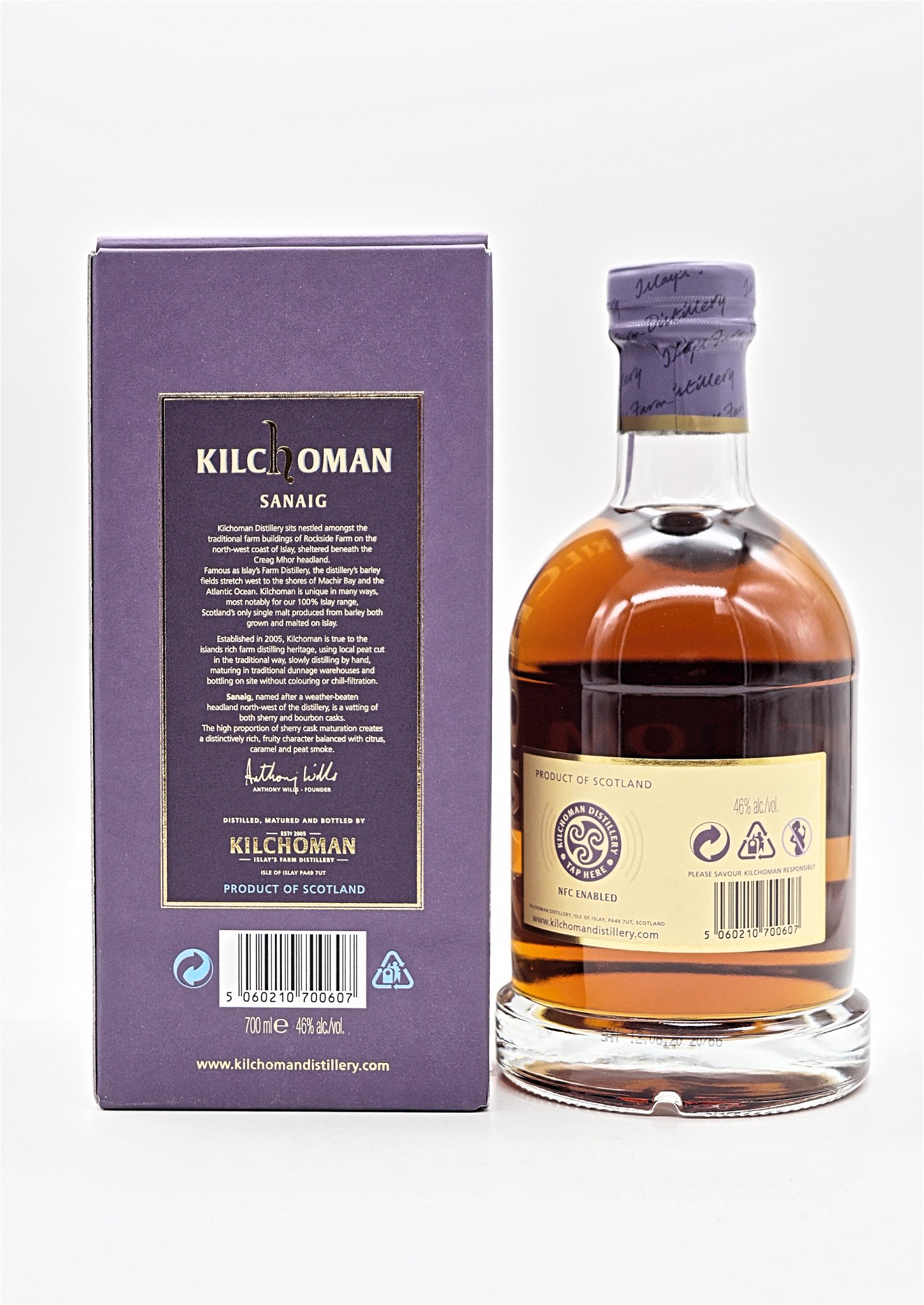 Kilchoman Sanaig Single Malt Scotch Whisky