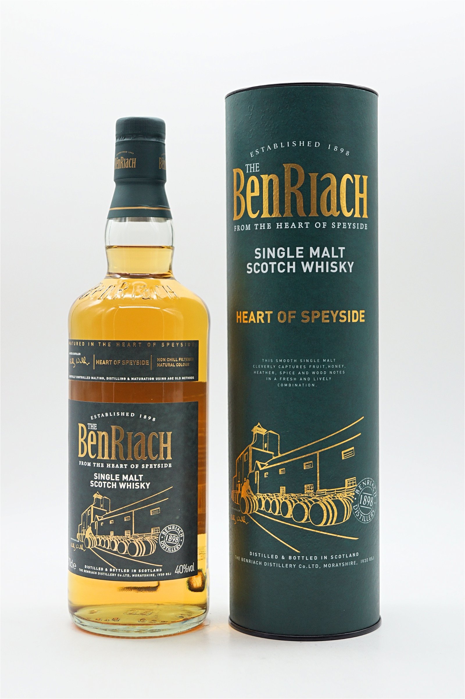 BenRiach Heart of Speyside Single Malt Scotch