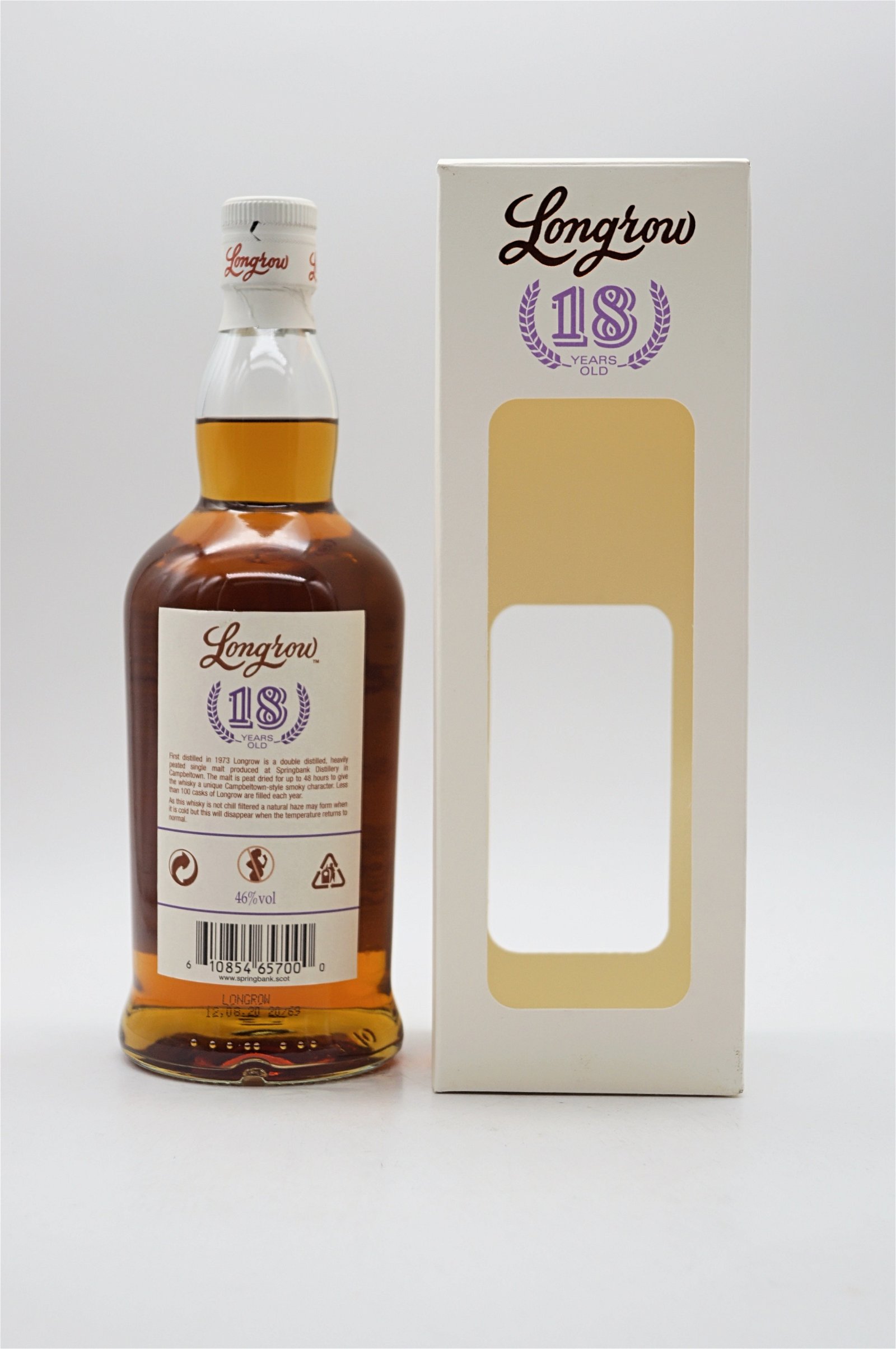 Longrow 18 Jahre Peated Campbeltown Single Malt Scotch Whisky