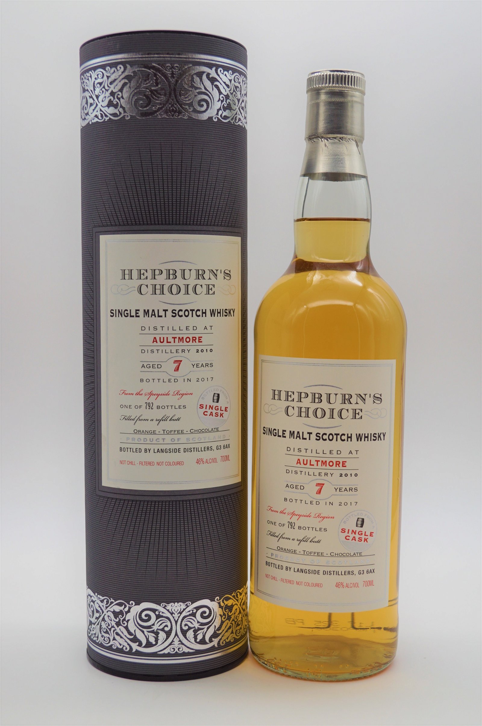Hepburns Choice Aultmore 7 Jahre 2010/2017 - 792 Fl. Single Malt Scotch