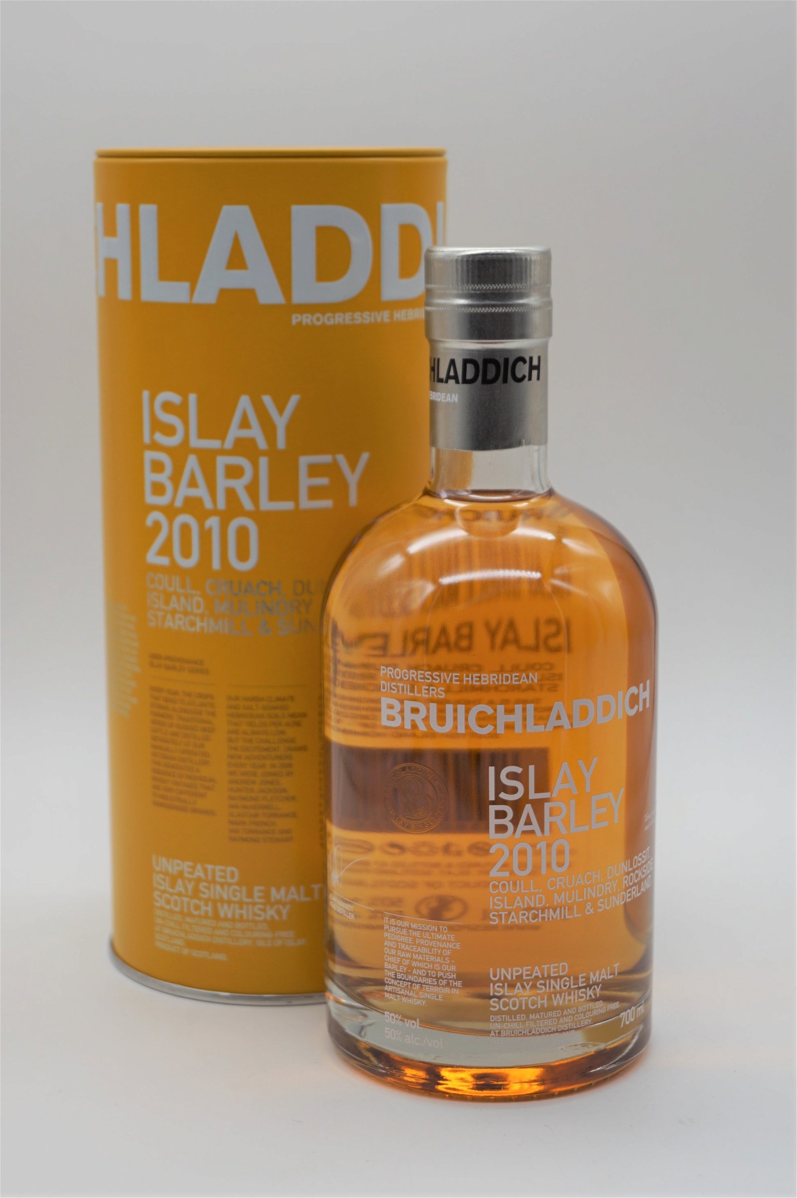 Bruichladdich Islay Barley 2010 Unpeated Single Malt Scotch Whisky