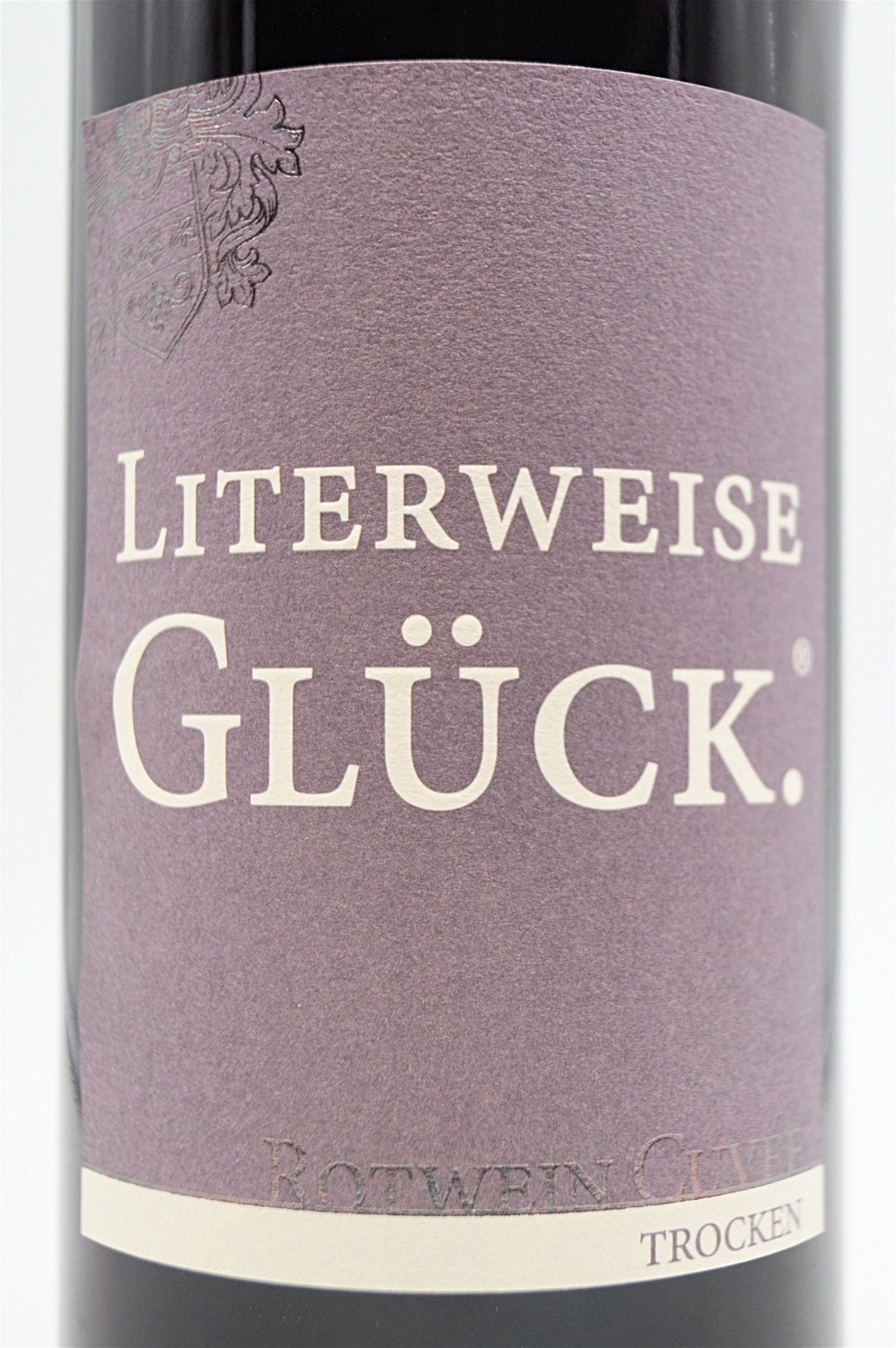 Weinhaus Flick ROTWEIN CUVEE Trocken Literweise Glück