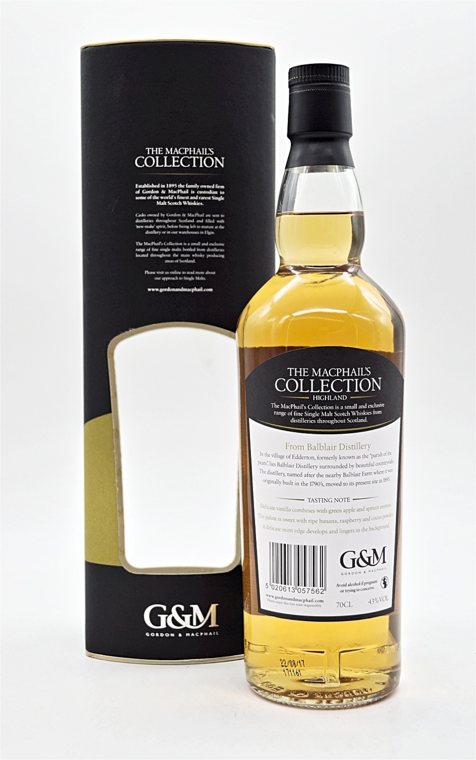 Gordon & Macphail The Macphails Collection 21 Jahre Balblair Distillery Highland Single Malt Scotch Whisky