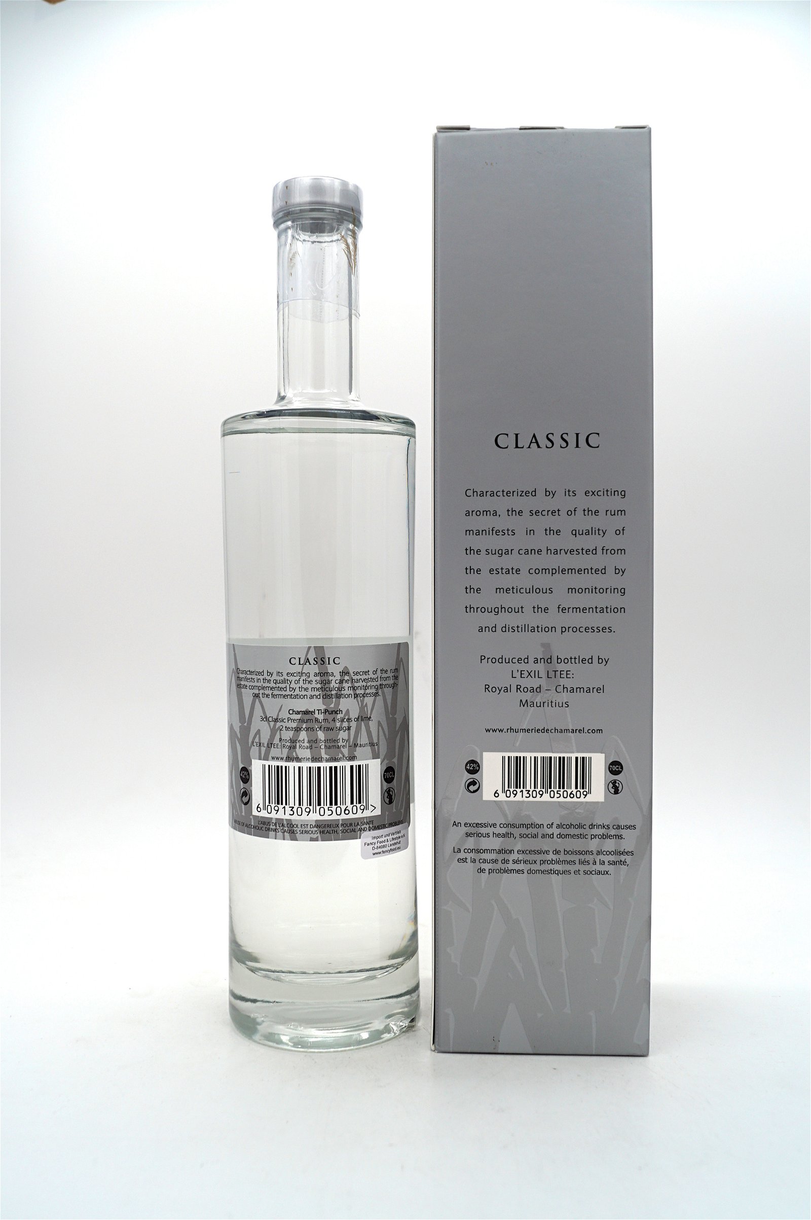 Chamarel Premium Rum Classic 42%