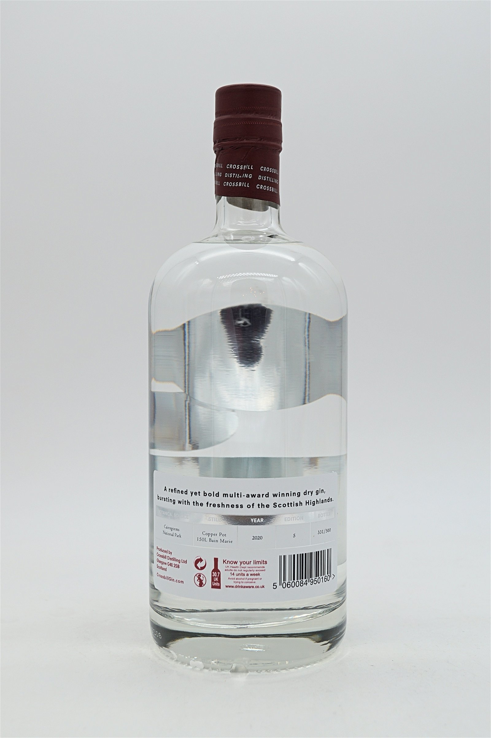 Crossbill 100% Scottish Dry Gin