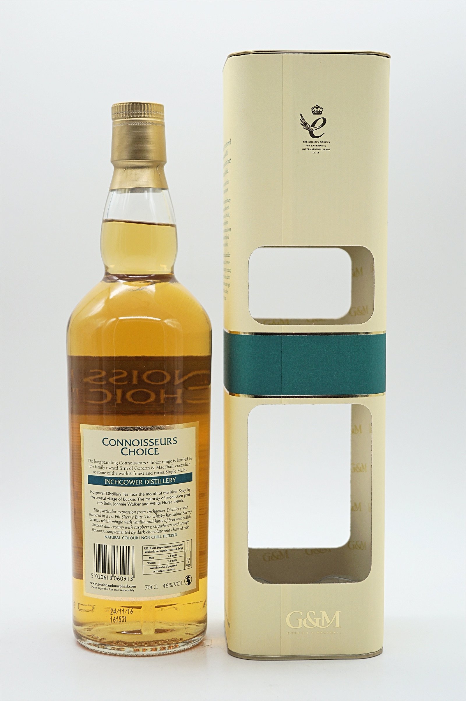 Gordon & Macphail Connoissuers Choice Inchgower 9 Jahre 2007/2016 Single Malt Scotch Whisky