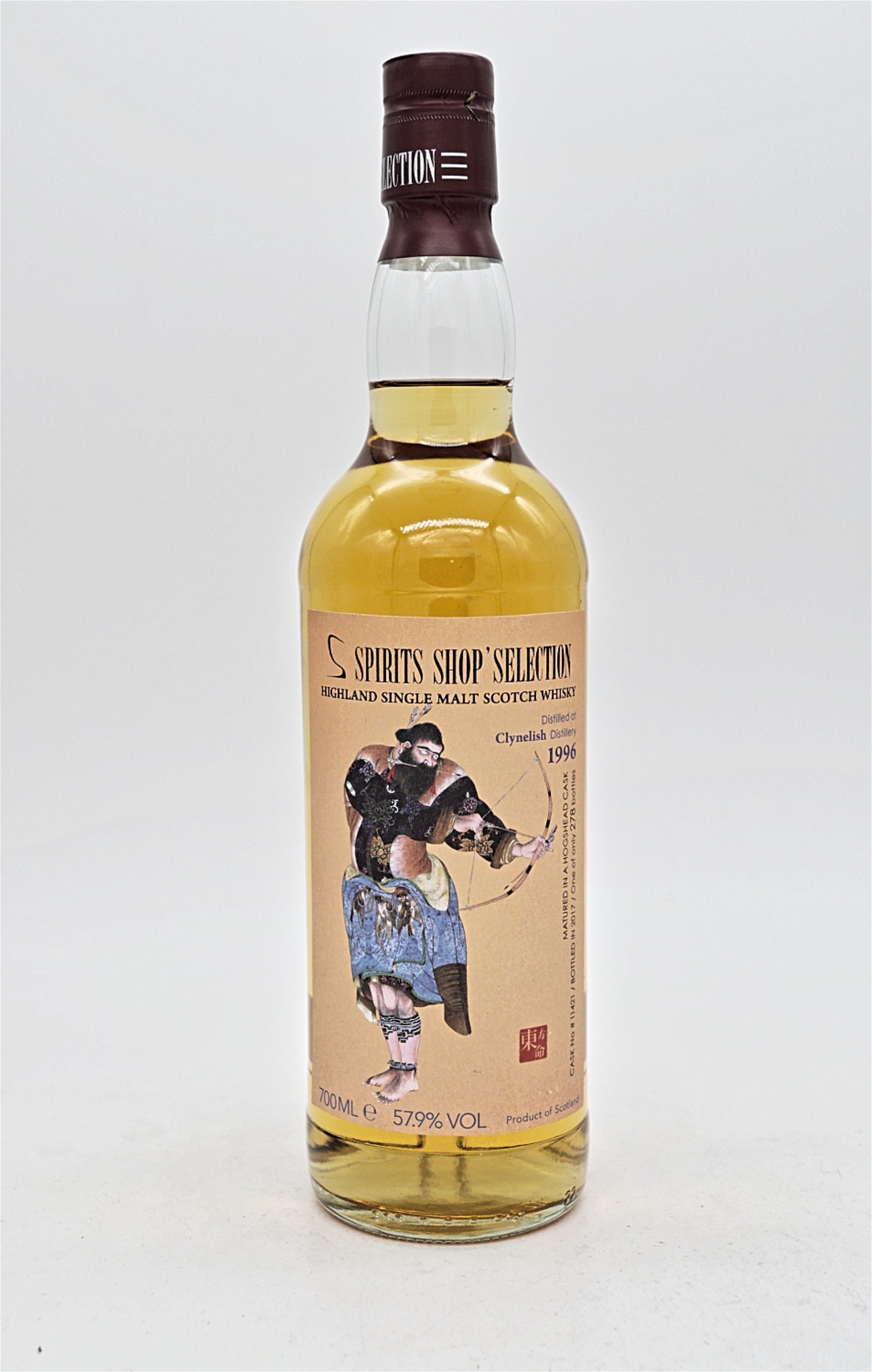 S-Spirits Shop Selection 21 Jahre Clynelish 1996 Cask #11421 Highland Single Malt Scotch Whisky