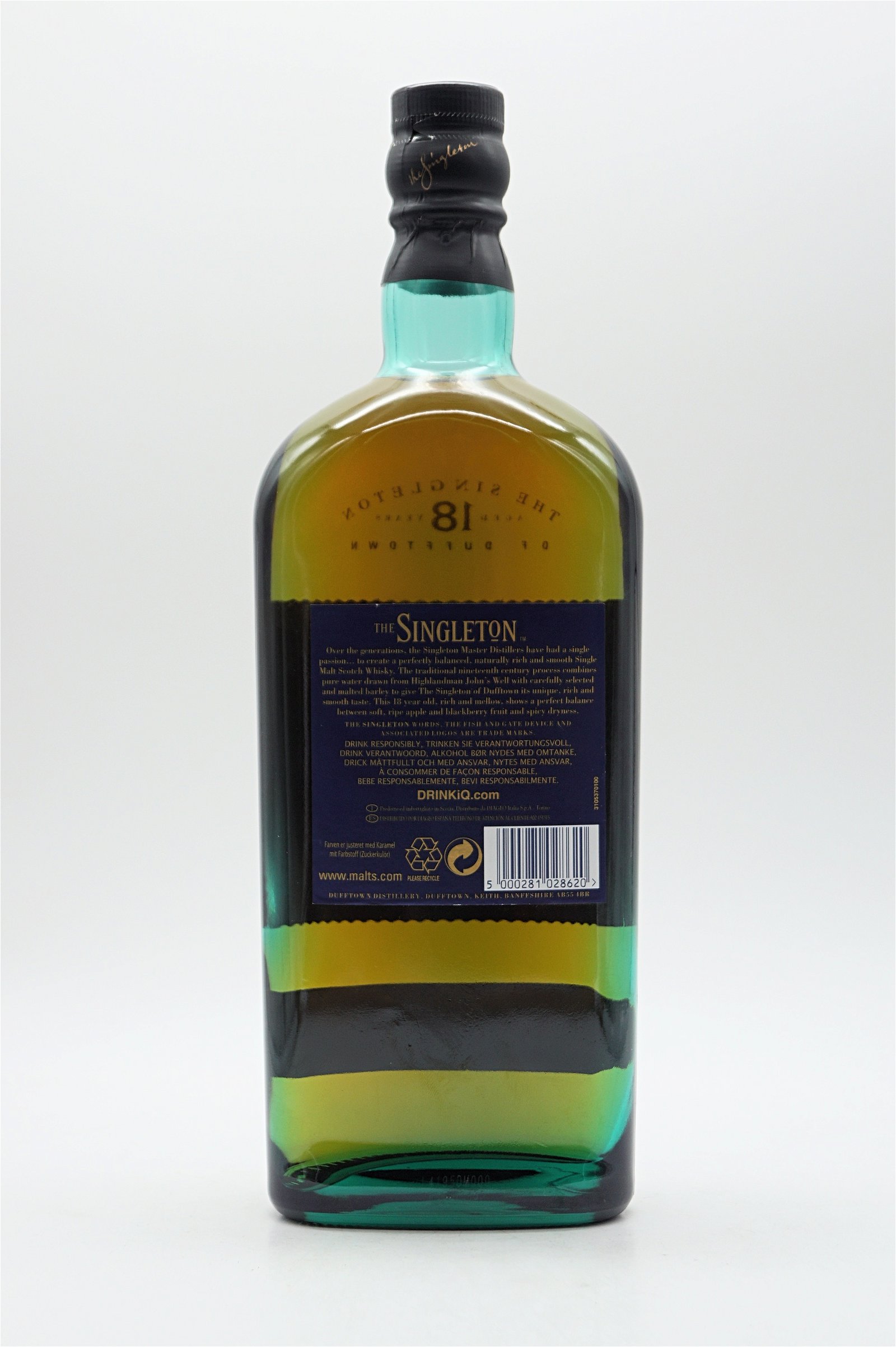 The Singleton of Dufftown 18 Jahre Single Malt Scotch Whisky