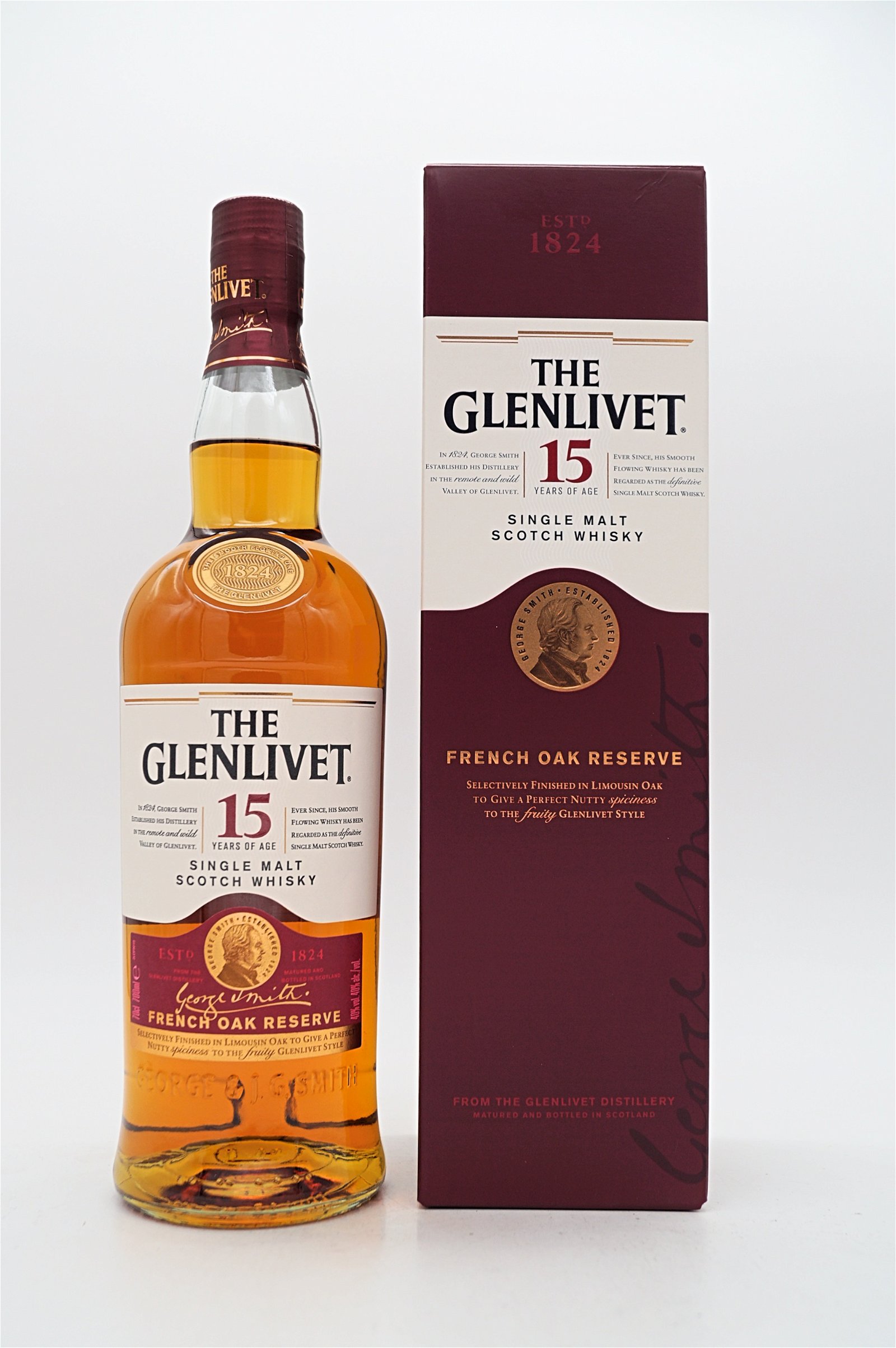 The Glenlivet 15 Jahre The French Oak Reserve Single Malt Scotch