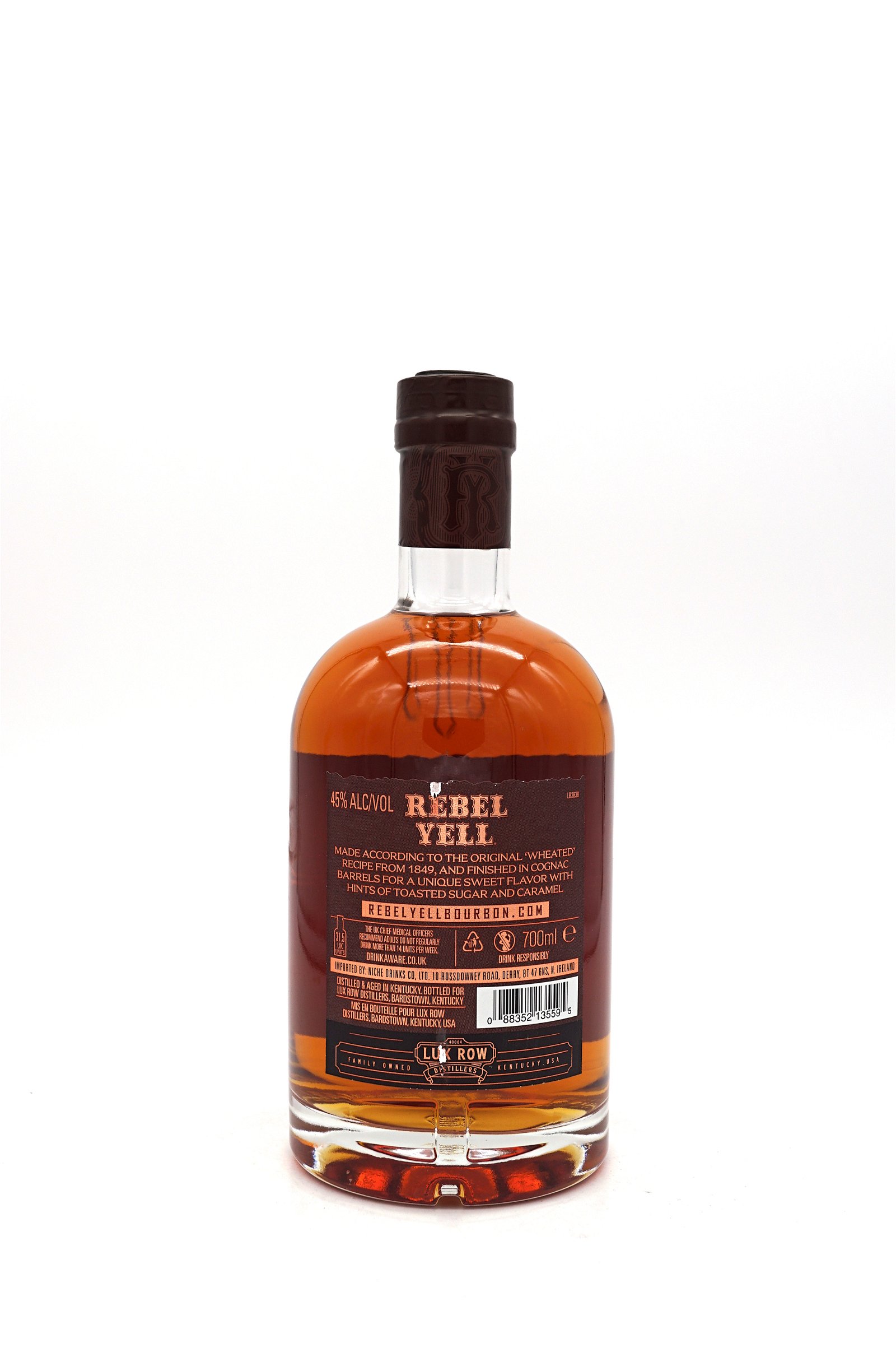 Rebel Yell Cognac Finish Kentucky Straight Bourbon Whiskey